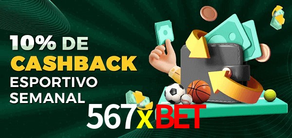 10% de bônus de cashback na 567xbet